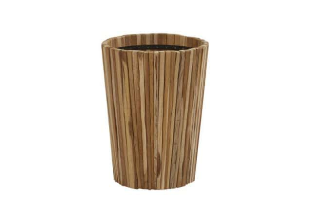 4 Seasons Outdoor miguel teak plantenbak rond