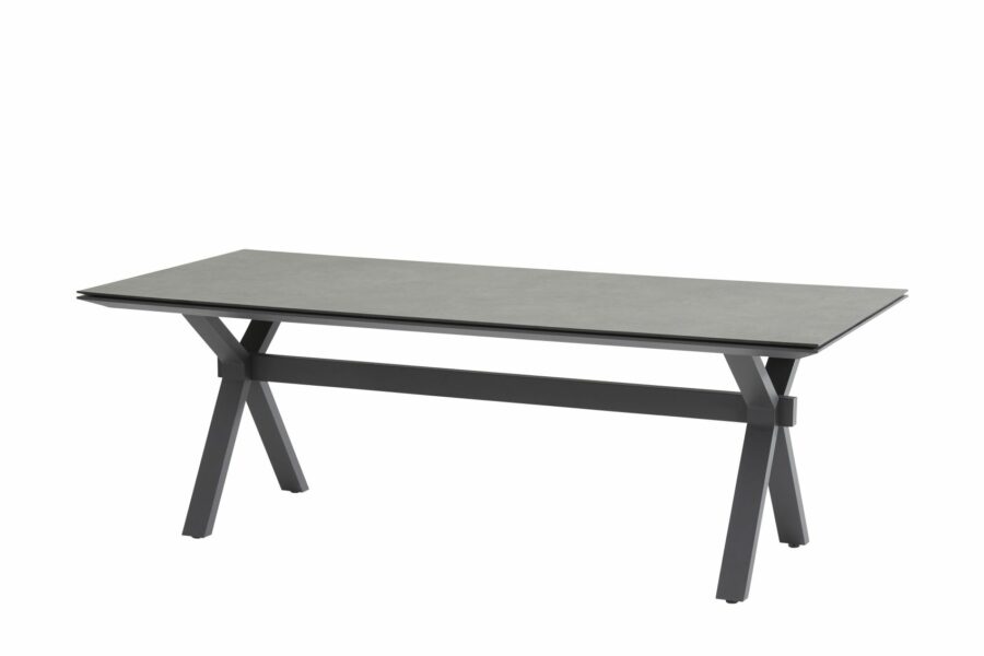 4 Seasons Outdoor Conrad tafel donkergrijs hpl