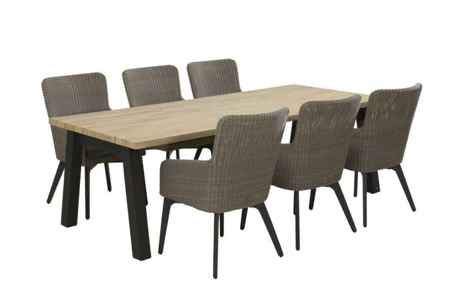 4 Seasons Outdoor Luxor dining set