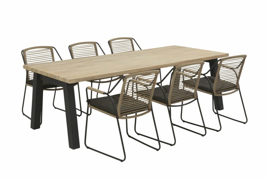 4 Seasons outdoor Scandic dining set