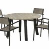 4 Seasons Outdoor Coruna dining set met derby tafel