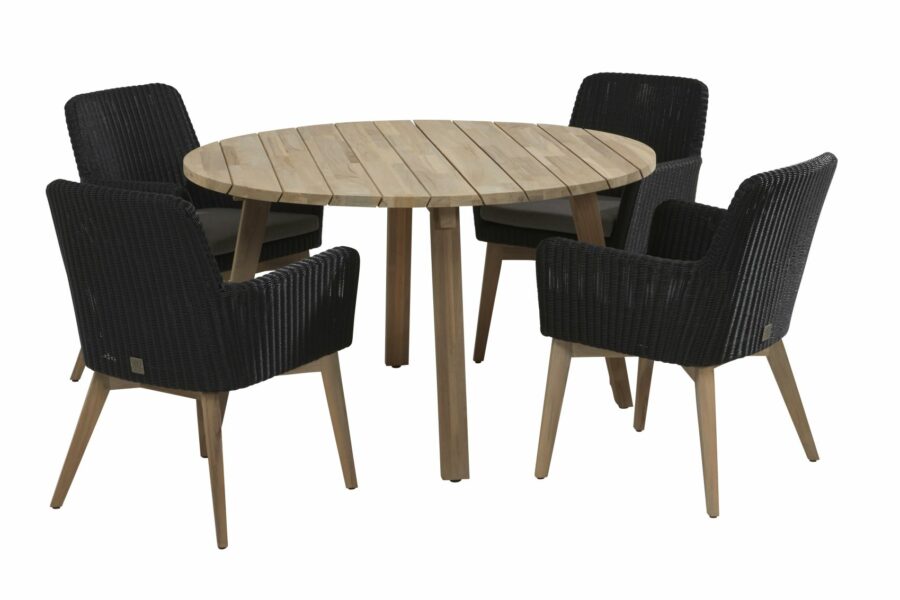 4 Seasons Outdoor Lisboa eetset met derby tafel