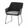 4 Seasons Outdoor Avila eetstoel polyloom antraciet tuinstoel dining chair