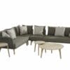 4 Seasons Outdoor Santander hoekbank loungeset gabor tafel 3