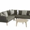 4 Seasons Outdoor Santander hoekbank loungeset gabor tafel