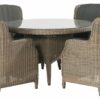 4 seasons outdoor brighton dining set pure