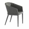 taste by 4 seasons portobello dining chair zwart