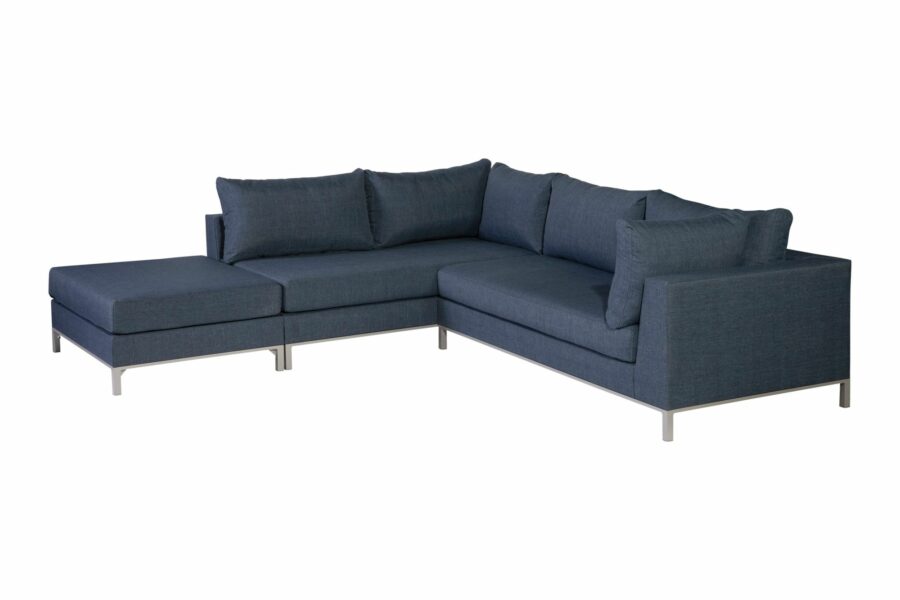 Exotan Sicilie loungeset blue jeans links