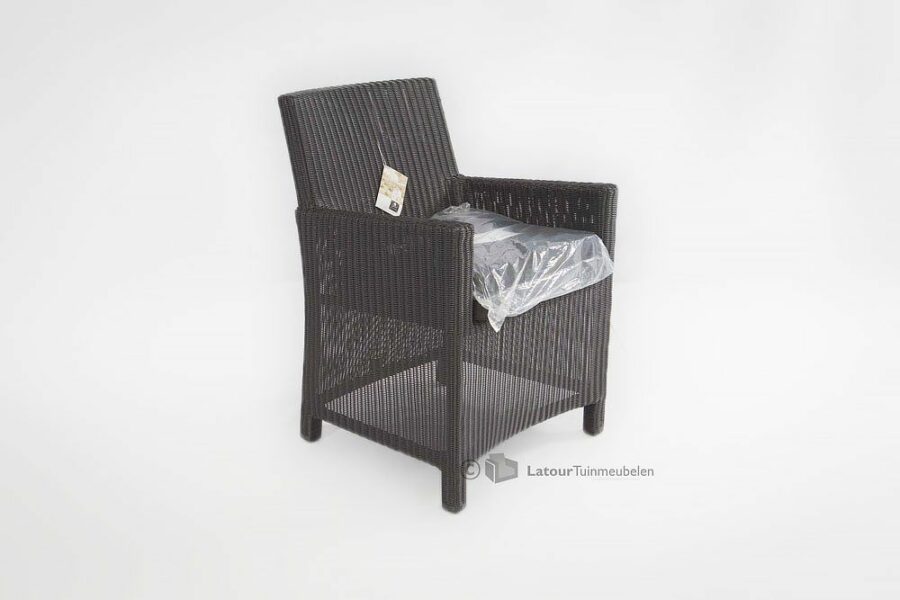 4 Seasons outdoor eden dining chair black