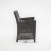 4 Seasons outdoor eden dining chair black