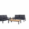 suns lago sofaset 2 loungebanken