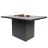 Cosiloft-120-relax-dining-black-grey zonder glasset.