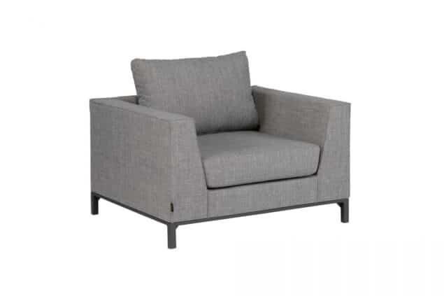 Sicilie Loungestoel Ash Grey Nanotex Exotan