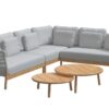 4 Seasons Outdoor Avalon loungeset met twee Ceylon tafels