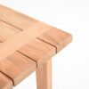 Taste of 4 Seasons Spartan teak dining-table detail