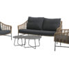 4 Seasons Outdoor Timor loungeset met Dali tafels