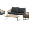 4 Seasons Outdoor Timor loungeset met Axel tafel