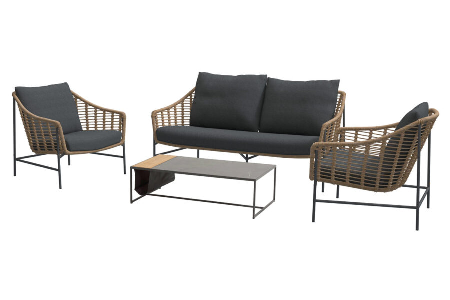 4 Seasons Outdoor Timor loungeset met Atlas tafel