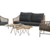 4 Seasons Outdoor Timor loungeset met Sumatra tafels