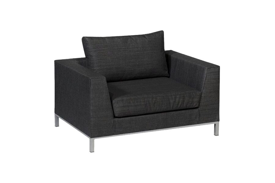 Exotan Casablanca Loungechair Zwart