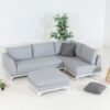 Flow Square Chaise Sofa lead chine