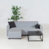 Flow Club chaise sofa lead chine met koffietafel