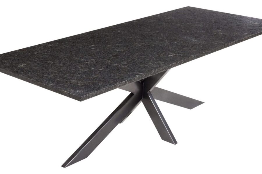 Studio 20 Berlijn Tafel 240cm Rechthoek Pearl Black Santinado