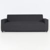 Flow Club 2,5-seater sofa sooty